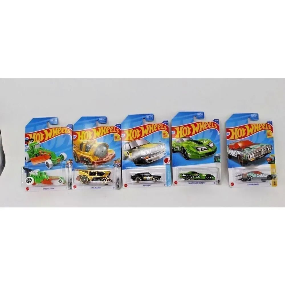 Hotย Wheels Metro / Mix Hot Wheels Contoured, J-import, Art CarsโLot Of 5